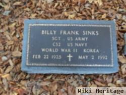 Billy Frank Sinks