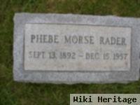 Phebe Morse Rader