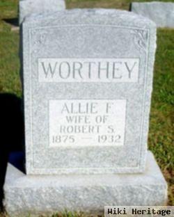 Allie F. Worthey