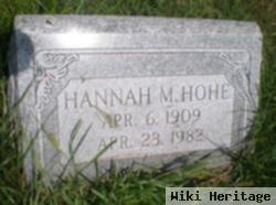 Hannah M. Frankenfield Hohe