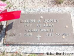 Pvt Ralph A. Jones