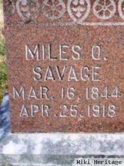 Miles Oscar Savage