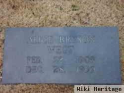 Alice Lee Bryson West