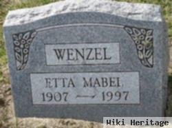 Etta Mabel Wenzel