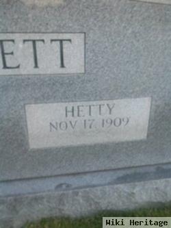 Hetty Cornett