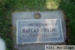 Mary Ann Hall Whiting