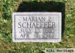 Marian Petery Schaeffer