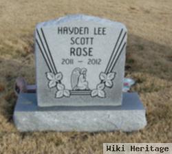 Hyden Lee Scott Rose