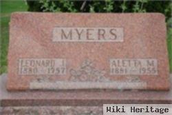 Aletta Mae Nieferd Myers