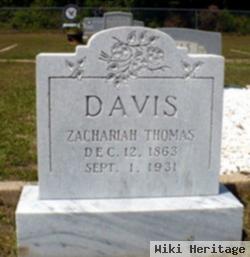 Zachariah Thomas Davis