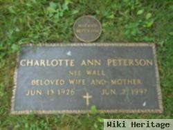 Charlotte Ann Wall Peterson