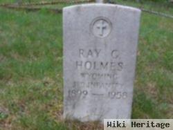 Pvt Raymond George "ray" Holmes