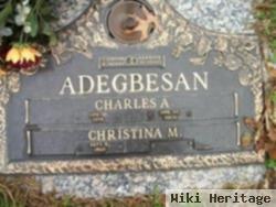 Christina M Adegbesan