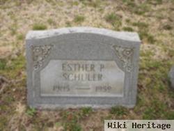 Esther P Schuler