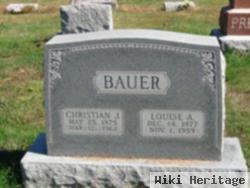 Christian J. Bauer