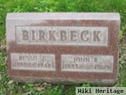 Bessie G Birkbeck