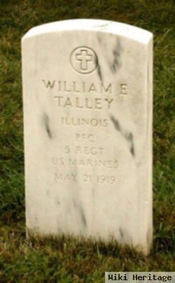 Pfc William Edgar Talley