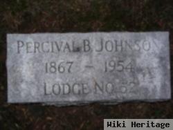 Percival B Johnson