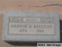 Nannie D Brinson