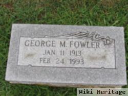 George M Fowler