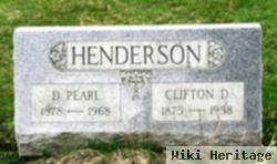 Clifton D. Henderson