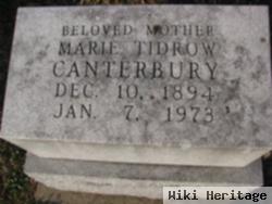 Marie Tidrow Canterbury