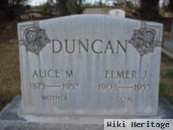 Elmer J Duncan