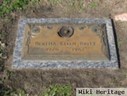 Bertha Ellen Britt