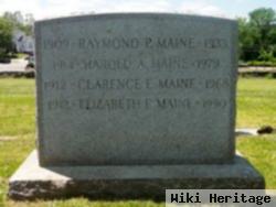 Harold A Maine