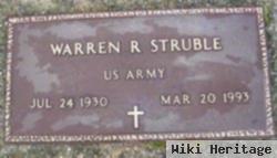 Warren R Struble