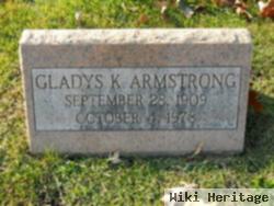 Gladys K Armstrong