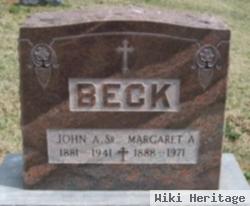 Margaret A Beck