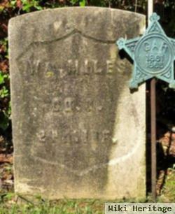 Pvt William Miles