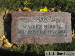 Beatrice Merrill