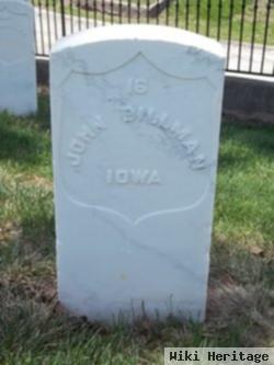 Pvt John Billman