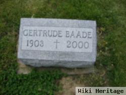 Gertrude Baade