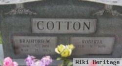 Bradford W Cotton