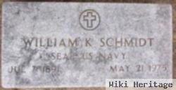 William K Schmidt