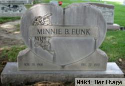 Wilhelmina B "minnie" Funk