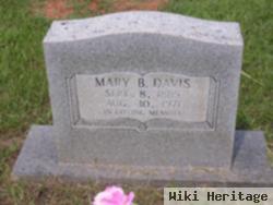 Mary B Barham Davis