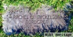 Rachel W. Mickelson Nordgren