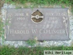 Harold Wickliffe Caplinger