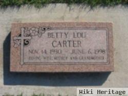 Betty Lou Taylor Carter