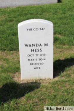 Wanda Marjorie Sylvester Hess