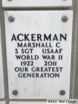 Ssgt Marshall Clark Ackerman