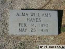 Alma Williams Hayes