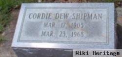 Cordie Dew Shipman