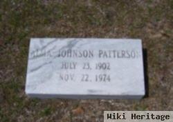 Alma Johnson Patterson