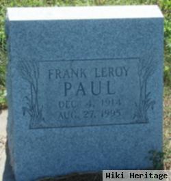 Frank Leroy Paul