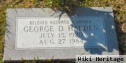 George D Harden